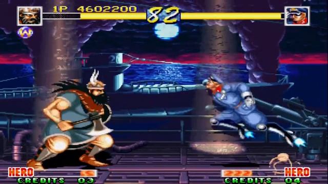 World Heroes Perfect NEO GEO PLAYTHROUGH смотреть онлайн