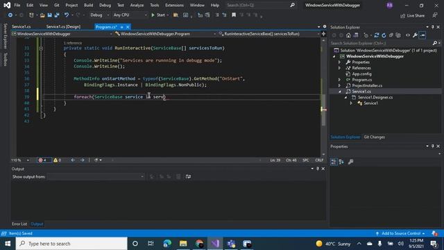How to debug a Windows Service смотреть онлайн