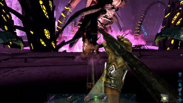 Ark Survival Evolved. Бьем Бета Роквелла / Beta Rockwell killing. смотреть онлайн