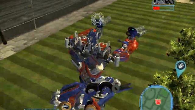 Transformers: The Game(Mod): Optimus Prime против Starscream и Blackout смотреть онлайн
