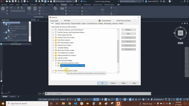 The Action Recorder in AutoCAD смотреть онлайн