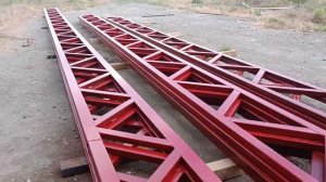 Металлическая ферма для навеса