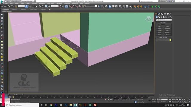 How to use SPLINE || Hindi TUTORIAL || WALL CREATION || AutoCAD to 3ds Max || CLC смотреть онлайн