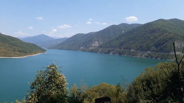 Грузия, водохранилище Жинвали смотреть онлайн