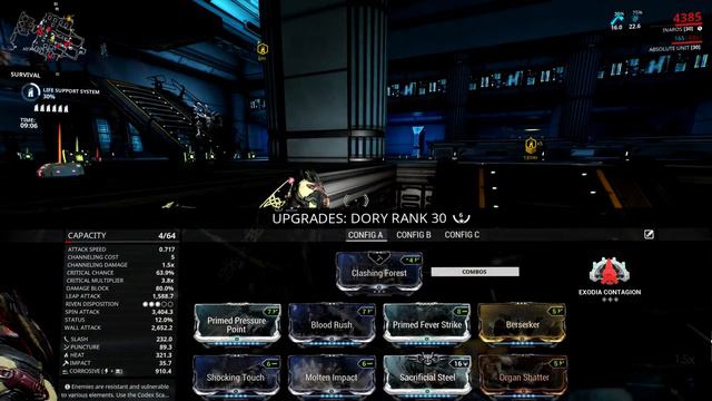 (Warframe) Zaw Power! - Superpowered Sepfahn! смотреть онлайн