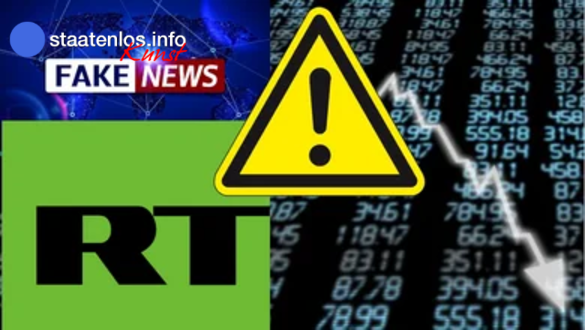 Warnung Vor RT-Fakenews Zur Angeblichen Wirtschaftskrise In Deutschland! Die „Deutsche Wirtschaft“ B