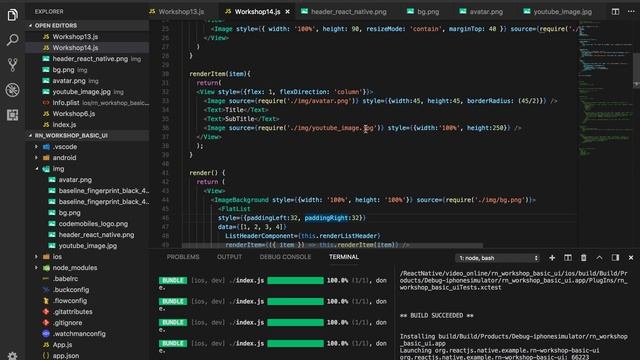 สอน React-Native - Ep 20# FlatList or ListView #3 More Custom смотреть онлайн