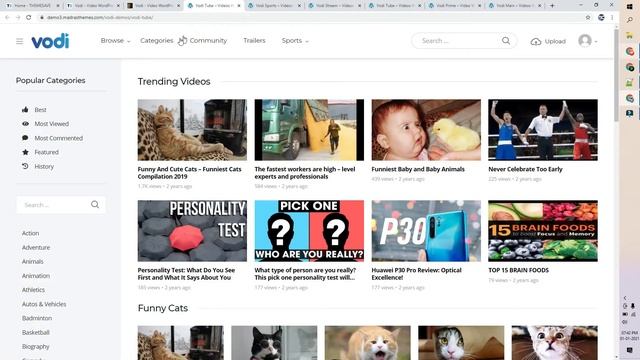 Vodi – Video WordPress Theme for Movies & TV Shows || Movies website theme download || THEMESAVE.CO смотреть онлайн