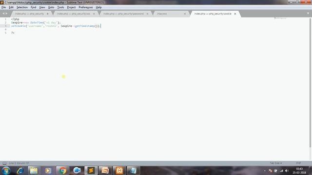 Part-19: Protecting Cookies (PHP Security: Using OOP) смотреть онлайн