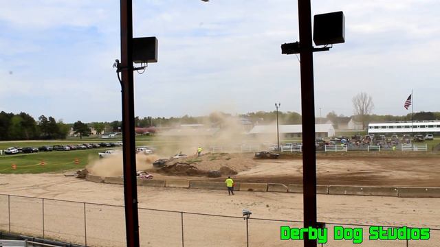 Western Michigan Fair Wreckfest 2023 Heat 2