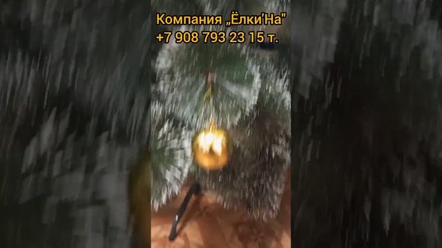 Искусственные ёлки Омск. Компания Ёлки'На.