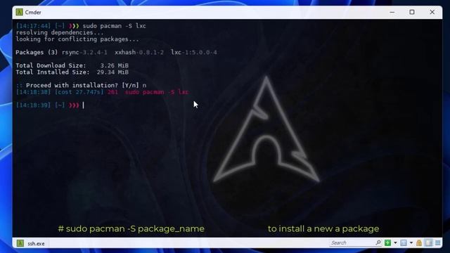 How to use Pacman the package manager utility for Arch Linux смотреть онлайн