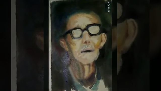 Как написать портрет акварелью в полпервого ночи. смотреть онлайн