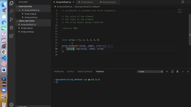 Javascript forEach Array Method смотреть онлайн
