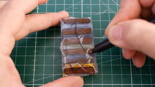 Amazing Resin Craft Epoxy Resin Wenge Wood Rainbow Necklace Jewelry -  Resin Art