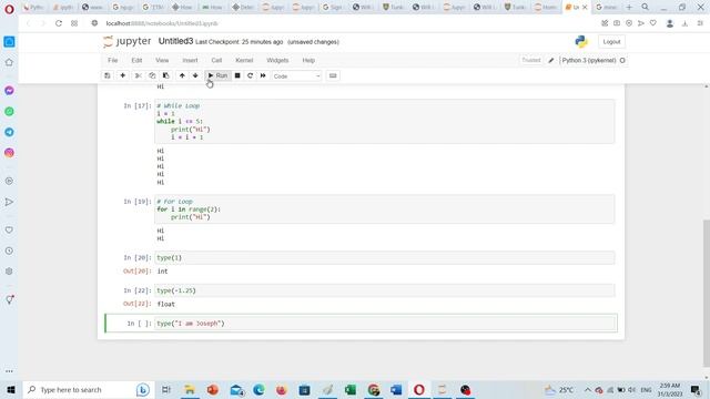 Introduction to Python - 1) Applications, 2) Print Function, 3) Loops, 4) Data Types смотреть онлайн