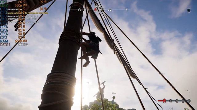 Assassin's Creed Odyssey fx 8350 - GTX 970 4GB - medium configuration 50 FPS смотреть онлайн