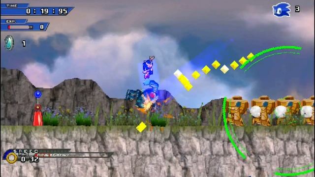 Sonic Unleashed 2D (Sonic Fan Game) смотреть онлайн