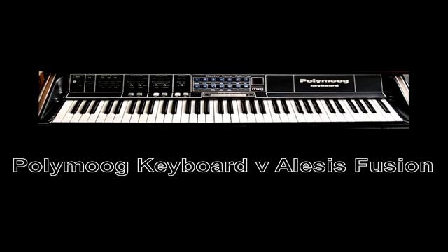 Polymoog Keyboard v Alesis Fusion (Vox Humana) смотреть онлайн