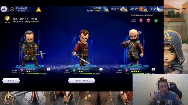 My Best Hero's In The Game As A Beginner 2019 (Spring) :- Assassin's Creed Rebellion смотреть онлайн