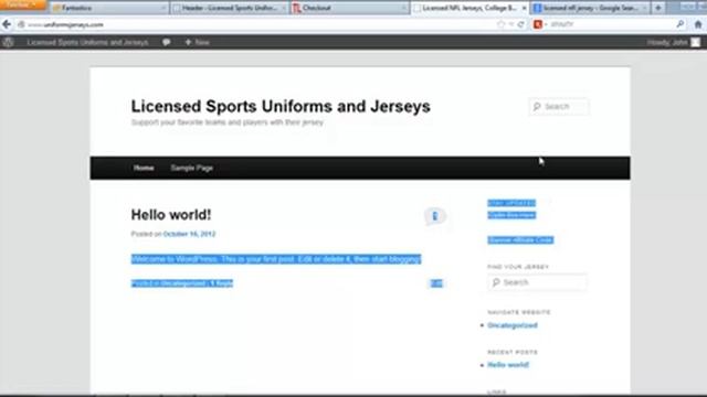 WordPress Header and Background - Basic WP Tutorial смотреть онлайн