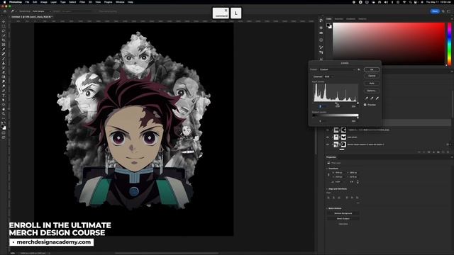 How To Design An Anime T-Shirt: Photoshop Turorial смотреть онлайн