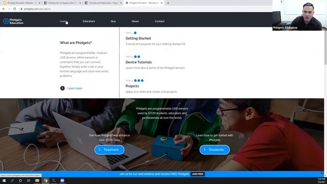 Webinar - Phidgets with Pygame Zero (July 8, 2021) смотреть онлайн