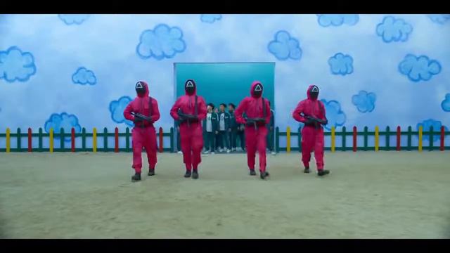 Игра в кальмара 1-день красного человека смотреть онлайн