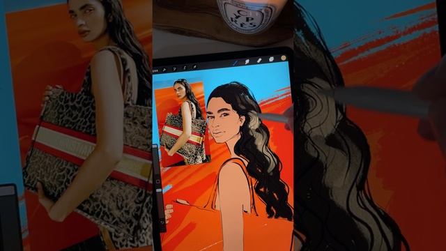 Рисуем fashion иллюстрацию в прямом эфире / sketching tutorial смотреть онлайн