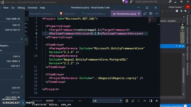 Creacion LEC-Core 03: Creación DB en Postgresql смотреть онлайн