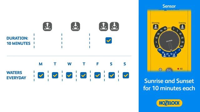 Обзор таймер HOZELOCK 2214 Sensor Plus