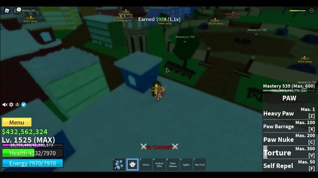 Roblox Blox Fruits Hack/Script AUTO FARM, BRING DEVIL FRUITS, TELEPORT ISLANDS AND MORE