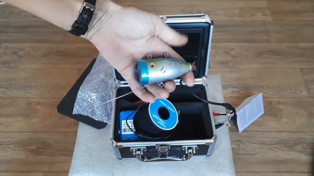 Подводная камера эхолот для рыбалки видеоудочка 7", 15м ИК, кейс, 1200TVL смотреть онлайн