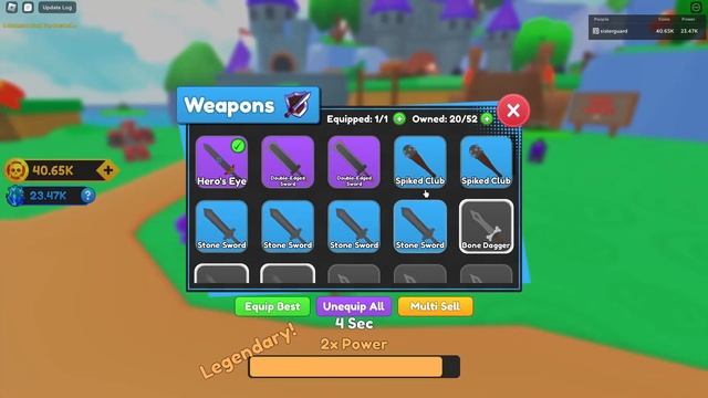 I Got a Mythic in Sword Fighters Simulator on Roblox смотреть онлайн