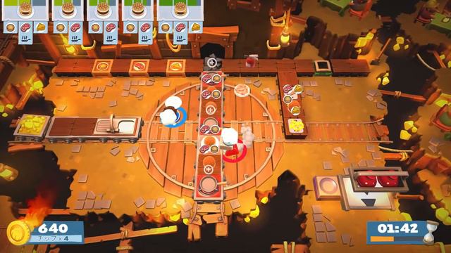 【Overcooked! 2 Arcade Mode】2 Player アーケードモード 【2】#overcooked2 #オーバークック2