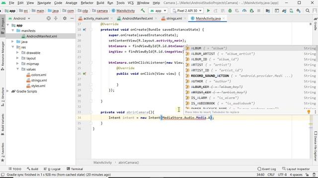Cómo tomar fotos en Android Studio смотреть онлайн