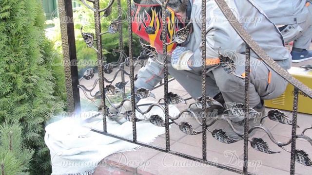 Изготовление и установка кованых перил в Москве и Московской области смотреть онлайн