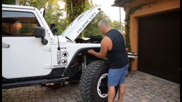 Go Rhino Fender Liner Install смотреть онлайн