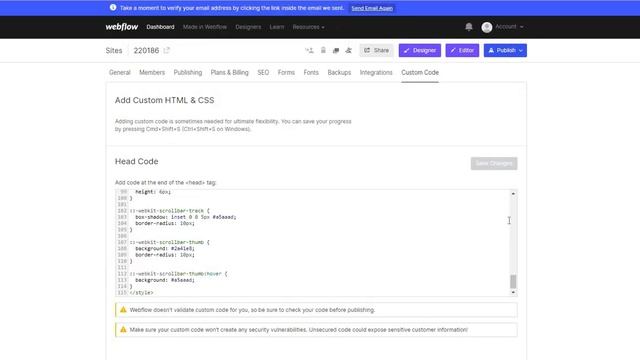 How to Add Custom Scrollbar using CSS & Change The Color of Sidebar in Webflow смотреть онлайн