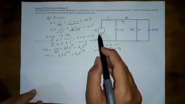 VL 9.9: RLC circuits, Problem 3 смотреть онлайн