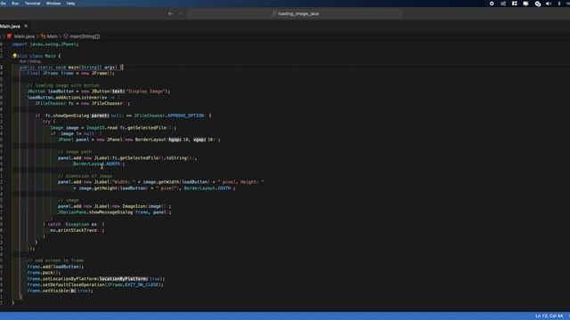 Computer Graphic - Loading Image implement by JAVA Language and Swing GUI смотреть онлайн