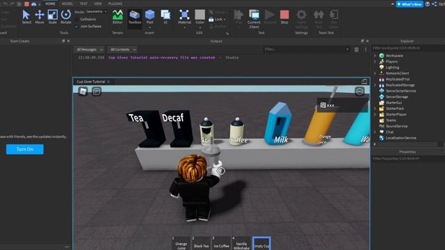 How to make a drink machine (Roblox Studio) смотреть онлайн