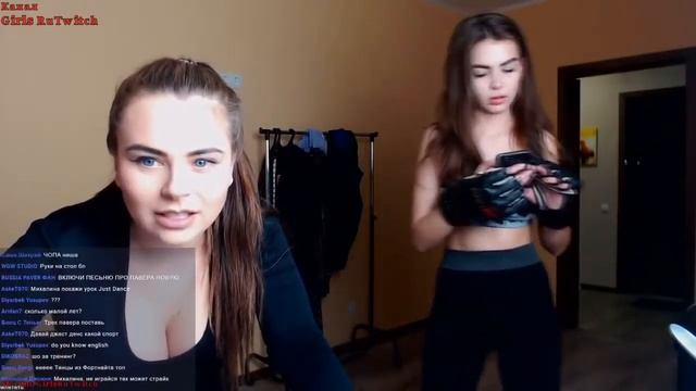 Mihalina С Подругой Танцует И Боксирует смотреть онлайн