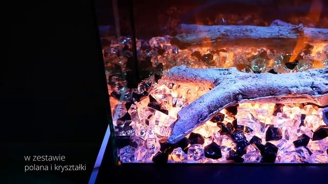 Электрический LED камин с обогревом Aflamo Superb смотреть онлайн