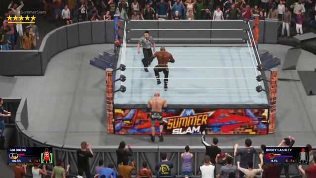 WWE 2K19 Goldberg Vs Bobby Lashley Summerslam 2021.mp4
