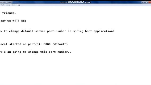 how to change default server port number in spring boot application? смотреть онлайн