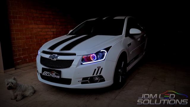 Faróis Chevrolet Cruze + Pintura completa + Barra LED DualChip + AngelEyes RGB + Projetores Bi-LED смотреть онлайн