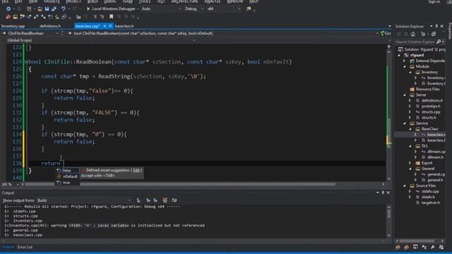 RFO Guard 0009: Создаем класс для работы с INI файлами. Часть вторая смотреть онлайн