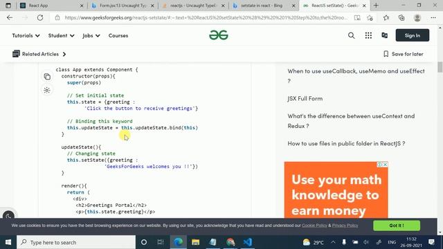 React Project Based Free Live Training #09 || React.js Form and Form Validation || Controlled Form смотреть онлайн