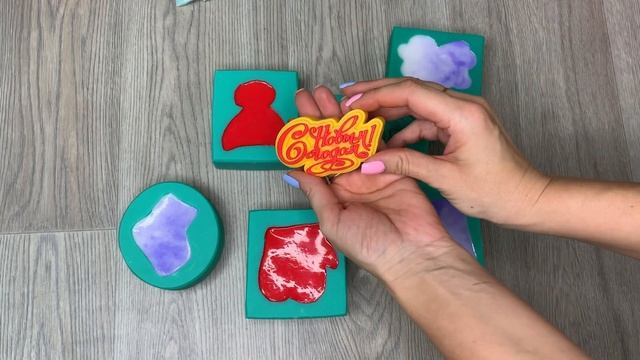Обзор посылки из группы Emerald Molds/Вязаная серия/Много разных наборов/Мыловарение смотреть онлайн